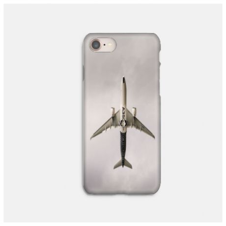 Силиконовый чехол самолет на Apple iPhone 7/ Айфон 7