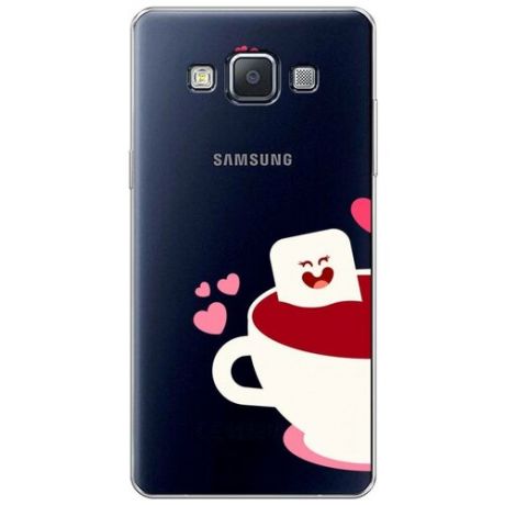 Силиконовый чехол "A Girl linework" на Samsung Galaxy A5 / Самсунг Галакси А5