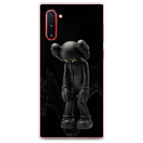 Силиконовый чехол "KAWS black doll" на Samsung Galaxy Note 10 / Самсунг Гэлакси Нот 10