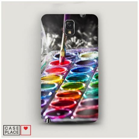 Чехол Пластиковый Samsung Galaxy Note 3 Палитра красок