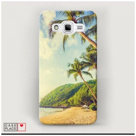 Чехол Пластиковый Samsung Galaxy J2 Prime 2016 Необитаемый остров