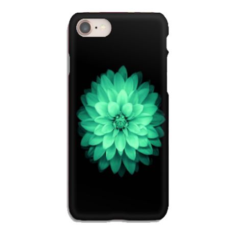 Силиконовый чехол цветы на Apple iPhone 8 Plus/ Айфон 8 Плюс
