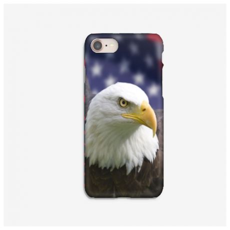 Силиконовый чехол орел на Apple iPhone 7 Plus/ Айфон 7 Плюс