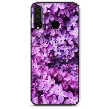 Силиконовый чехол "Aloha ананас" на Huawei P30 Lite / Хуавей П30 Лайт