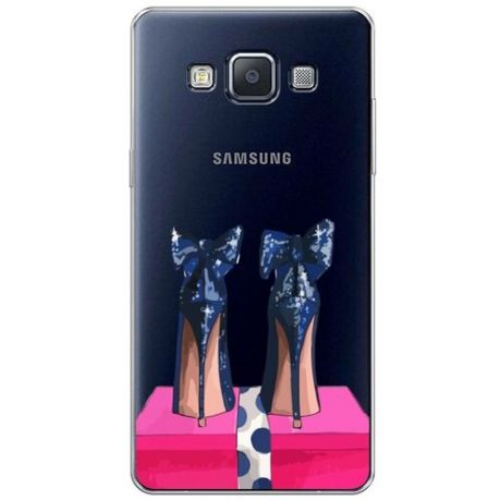 Силиконовый чехол "Влюбленная парочка" на Samsung Galaxy A5 / Самсунг Галакси А5