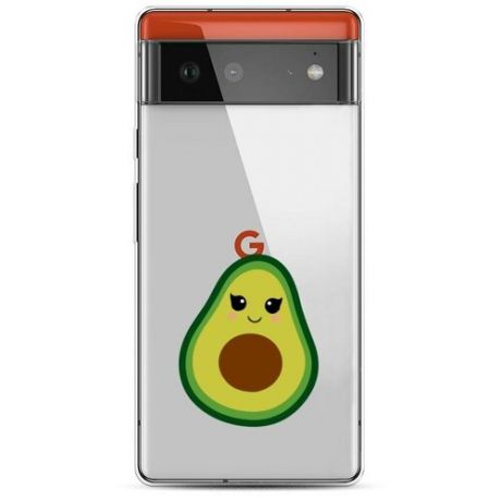 Силиконовый чехол "Ms Avocado" на Google Pixel Google Pixel 6 / Гугл Пиксель 6