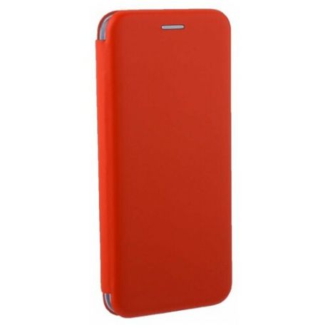 Чехол книжка для Xiaomi Redmi Note 9 / комплект с влагозащитным универсальным чехлом/для Ксиаоми редми Ноте 9 / красный