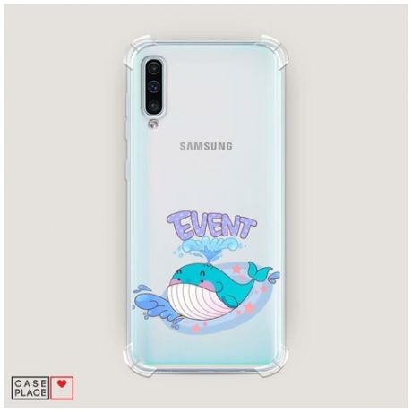 Чехол силиконовый Противоударный Samsung Galaxy A50 Event кит