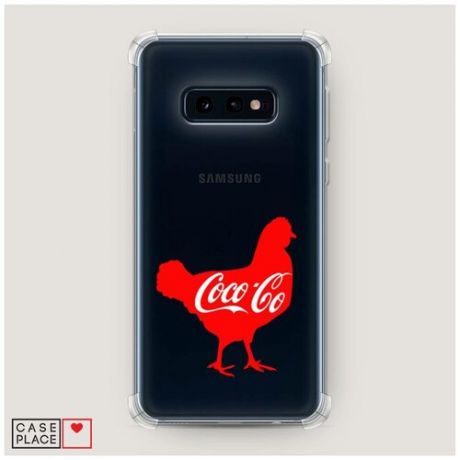 Чехол силиконовый Противоударный Samsung Galaxy S10E Coco Co