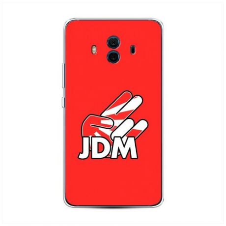 Силиконовый чехол "JDM Japan logo" на Huawei Mate 10 / Хуавеи Мате 10