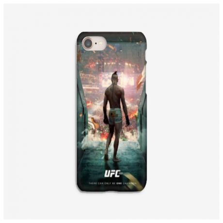 Силиконовый чехол UFC на Apple iPhone 7/ Айфон 7