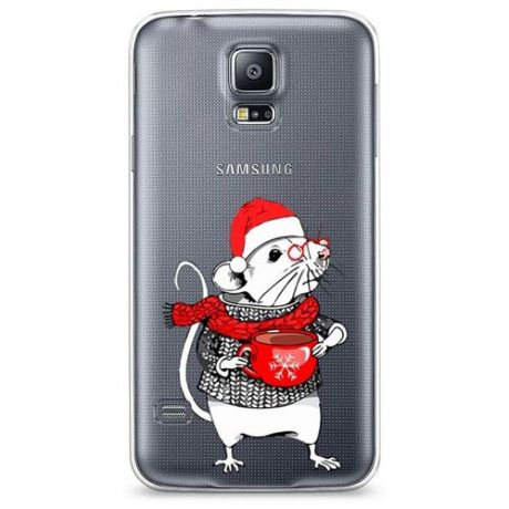 Силиконовый чехол "Космокролики" на Samsung Galaxy S5 / Самсунг Галакси С 5