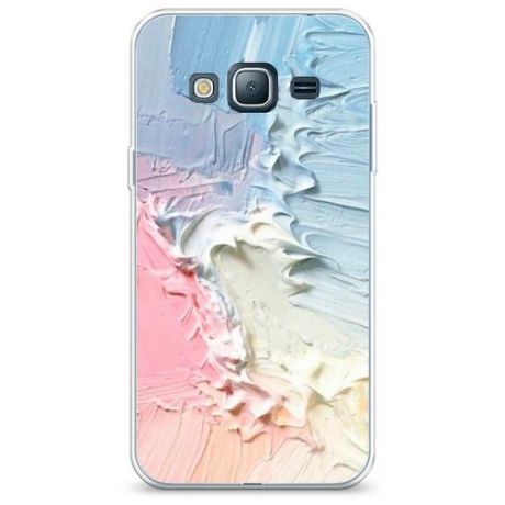 Силиконовый чехол "Фруктовое мороженное" на Samsung Galaxy J3 2016 / Самсунг Галакси Джей 3 2016