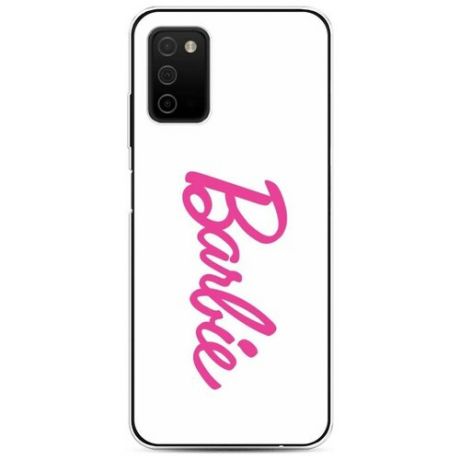 Силиконовый чехол "Barbie на белом" на Samsung Galaxy A03S / Самсунг Галакси A03S
