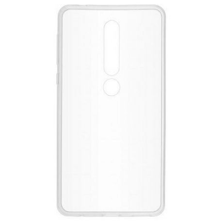 Силиконовый чехол для телефона "skinBOX. Slim Silicone", для Nokia 6 (2018), цвет прозрачный