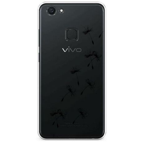 Силиконовый чехол "Летящие одуванчики" на Vivo Vivo V7 / Виво V7