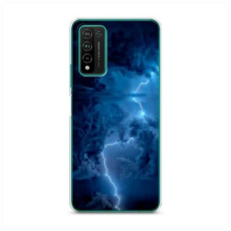 Силиконовый чехол "Молния 5" на Honor 10X Lite / Хонор 10X Лайт