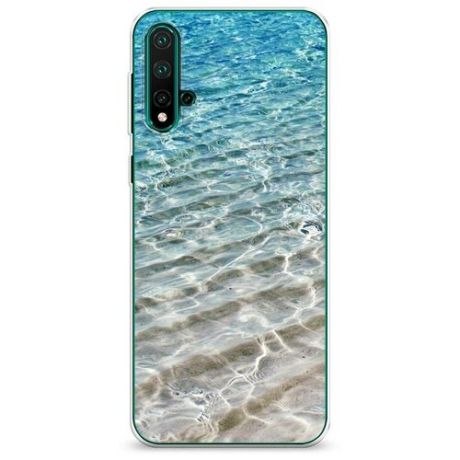 Силиконовый чехол "Морской пляж" на Huawei Nova 5 Pro / Хуавей Нова 5 Про