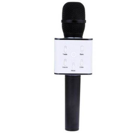 Беспроводной микрофон-караоке с встроенным динамиком Q7 /черный