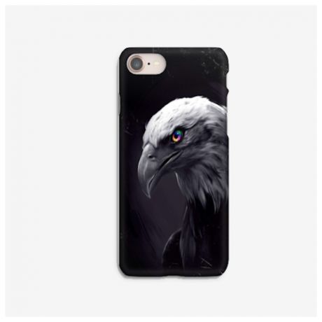 Силиконовый чехол орел на Apple iPhone 8 Plus/ Айфон 8 Плюс