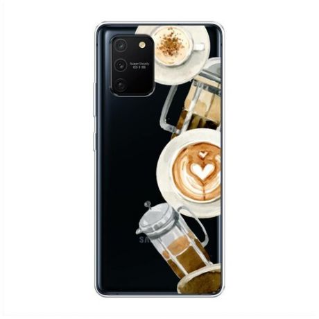 Силиконовый чехол "Кофейное настроение" на Samsung Galaxy A91 / Самсунг Галакси А91
