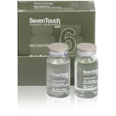 Seven Touch 6 Botulin Treatment A+B Punti di Vista Холодный Ботокс для волос - интенсивный комплекс для лечения и активного увлажнения Ботулин с органическим экстрактом женьшеня, конского каштана и пантенолом