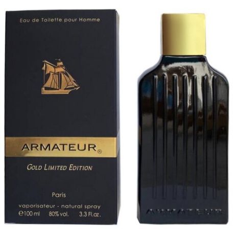 Paris bleu parfums Мужской Armateur Gold Limited Edition Туалетная вода (edt) 100мл
