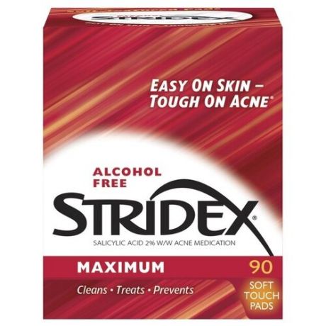 Stridex Салициловые диски против акне Single-Step Acne Control Maximum