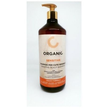 Organic Vegan Formula Sensitive Scalp Shampoo Punti di Vista Шампунь для чувствительной кожи головы, 1000мл
