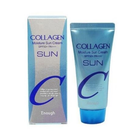 Солнцезащитный крем с коллагеном Collagen Moisture Sun Cream SPF 50+PA+++ 50 мл.