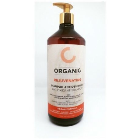 Organic Vegan Formula Rejuvenating Antioxidant Shampoo Punti di Vista Противоокислительный шампунь для всех типов волос, 1000мл