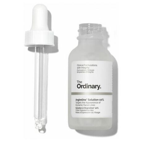 The Ordinary Антивозрастная сыворотка против мимических морщин с 10% пептидным комплексом Argireline Solution 10% 30ml