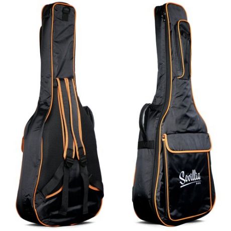 Sevillia GB-UD41-R Чехол для акустической гитары 41", логотип вышивка