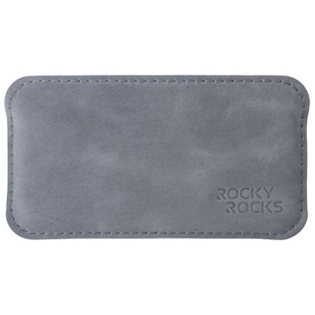 Кожаный чехол Rocky Rocks для iPhone 12 Pro Max, 13 Pro Max Серый Мрамор