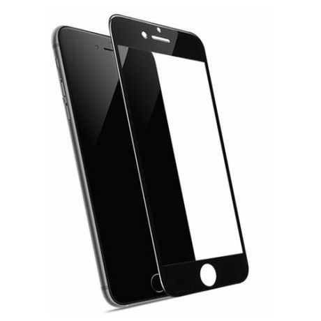 Защитное стекло на iPhone 6/6S, Silk Screen 2.5D, черный