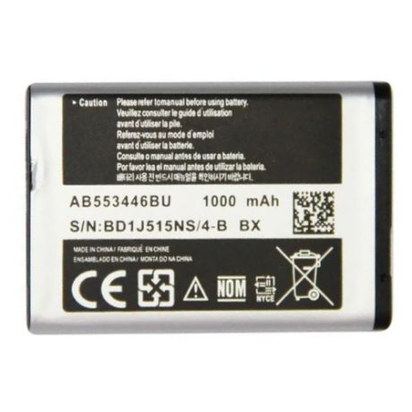 Аккумуляторная батарея Activ AB553446BU, 1000mAh, для мобильного телефона Samsung C5212 Duos, C3212 Duos, C3300, E1182, E2232