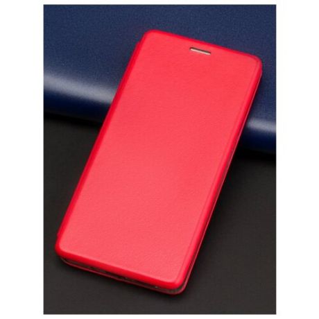 Чехол на Samsung Galaxy A22 / Защитный чехол для Самсунг Галакси А22 / Противоударный чехол-книжка, Красный
