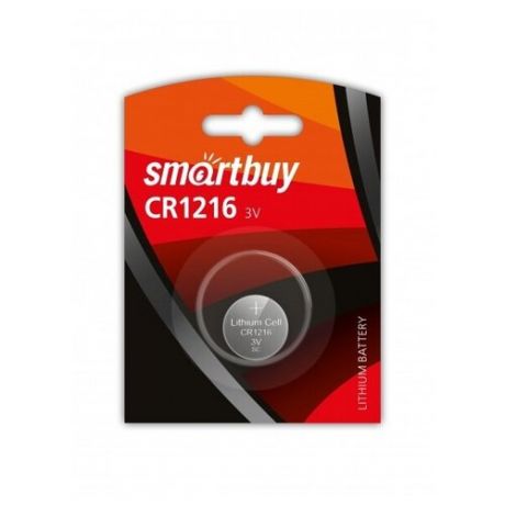 Элемент питания SMARTBUY CR 1216 BL1 (12/720)