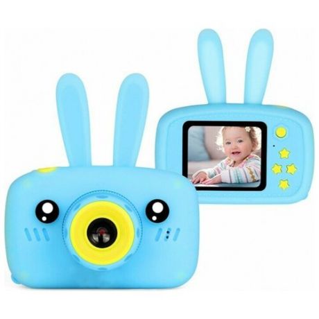 Детский фотоаппарат Zup Childrens Fun Camera Rabbit Blue