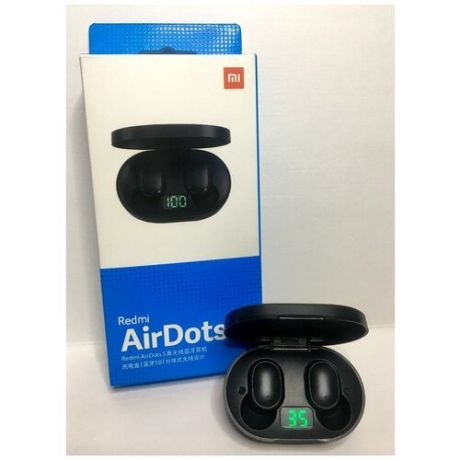 Беспроводные наушники AirDots S c шумоподавлением Bluetooth/ для Iphone/ Android/Гарнитура со встроенным микрофоном/Bluetooth 5.0/ блютуз