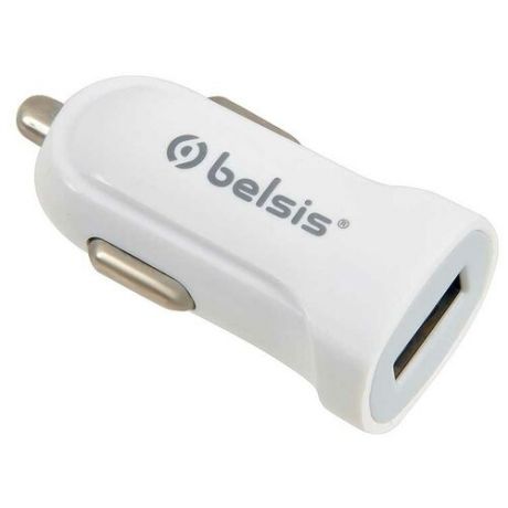 BELSIS Автомобильное зарядное устройство BELSIS 1 USB 1A белый BS1307
