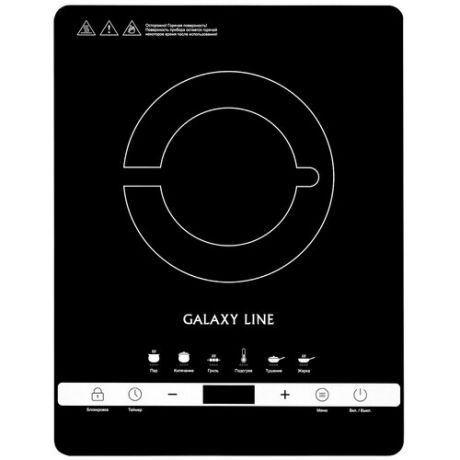 Электроплитка Galaxy LINE GL3030, черная