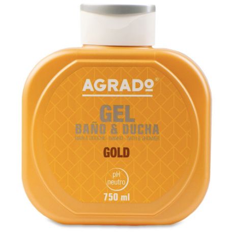 Agrado Гель для душа "GOLD", Испания, 750мл