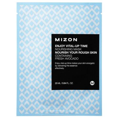 Mizon Enjoy Vital-Up Time Nourishing Mask тканевая питательная маска, 25 мл