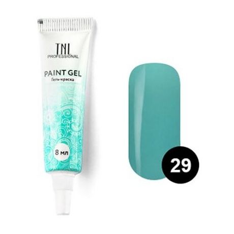 TNL Гель-краска для дизайна ногтей TNL №01 (белая), 6 мл.