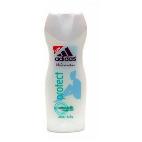 Парфюмированный гель для душа (parfum shower gel) Adidas woman Protect Гель для душа 250 мл.