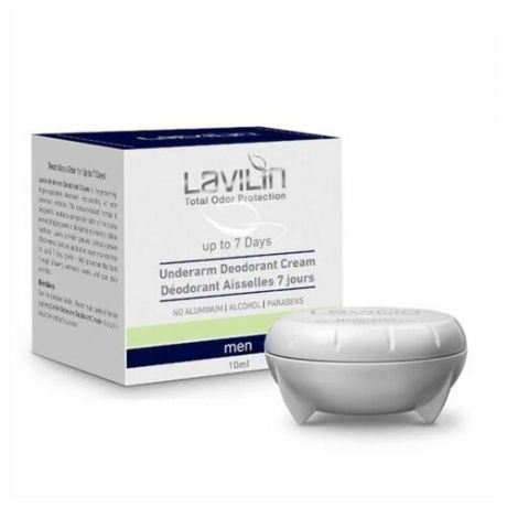 Lavilin TOP Дезодорант-крем для подмышек мужской, 10 мл