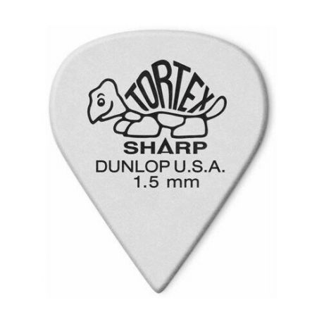 Медиаторы Dunlop 412P1.50 Tortex Sharp 1,5 мм набор из 12 шт