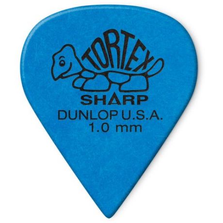 Медиаторы Dunlop 412P1.00 Tortex Sharp 1,00 мм набор из 12 шт