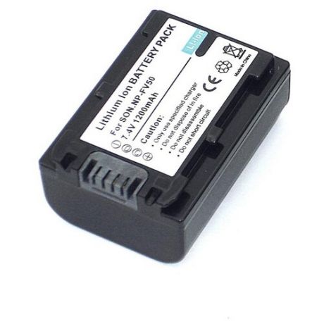 Аккумуляторная батарея для видеокамеры Sony DCR-DVD (NP-FV50) 7,4V 1200mAh